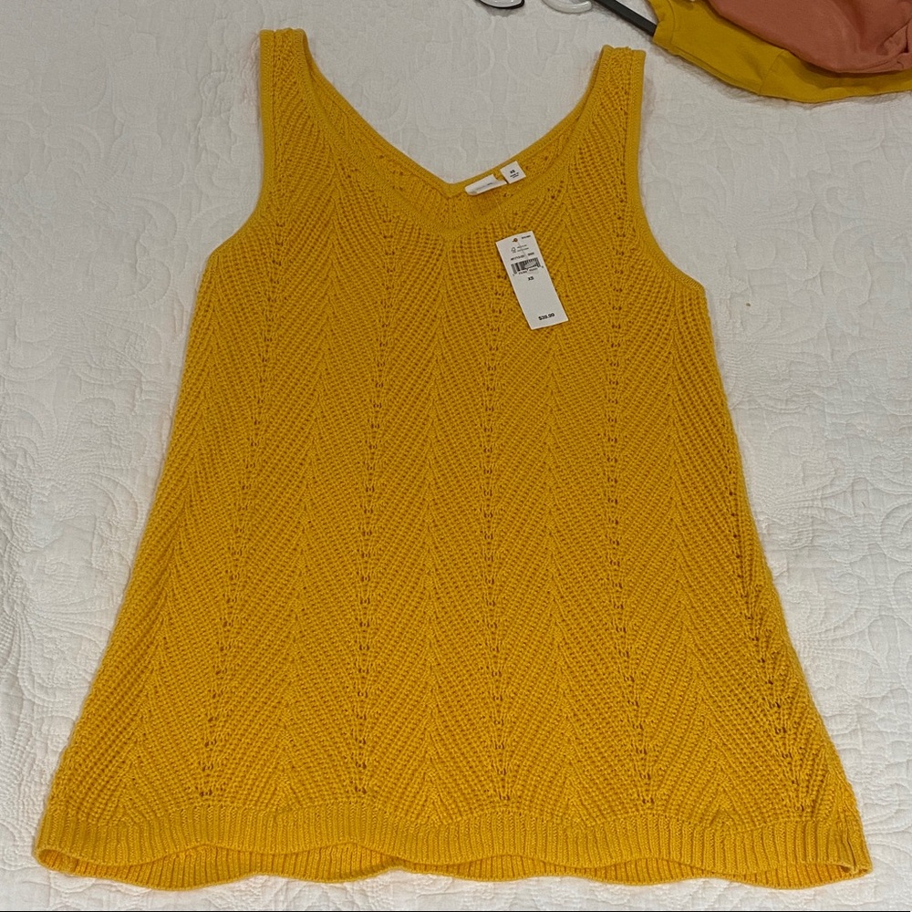 Knit tank top